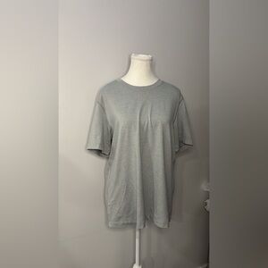 lululemon athletica Light Gray Short Sleeve Tee